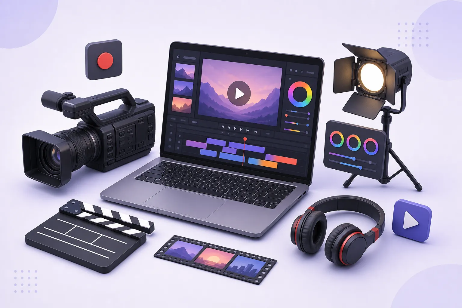 Video production workspace